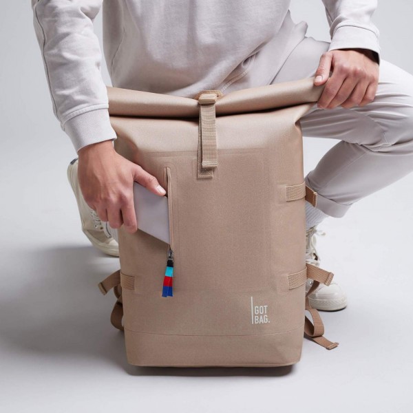 Rolltop Backpack - Got Bag - Sand