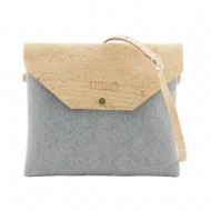 UlStO Handtasche Marila - grau