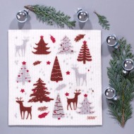 Schwammtuch "Christmas Landscape"