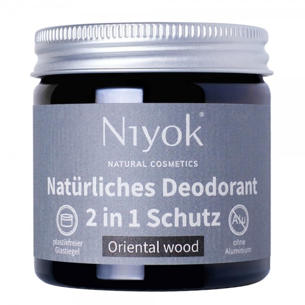 2in1 anti-transpirante Deocreme - Oriental wood