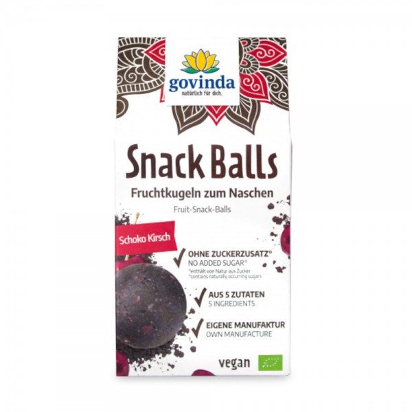 Snack Balls Schoko Kirsch