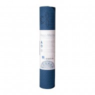 Yogamatte aus TPE 6 mm - blau