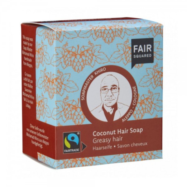 Haarseife fettiges Haar - Kokos