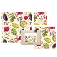 Bio-Bienenwachstücher Gemüse - Größe S/M/L