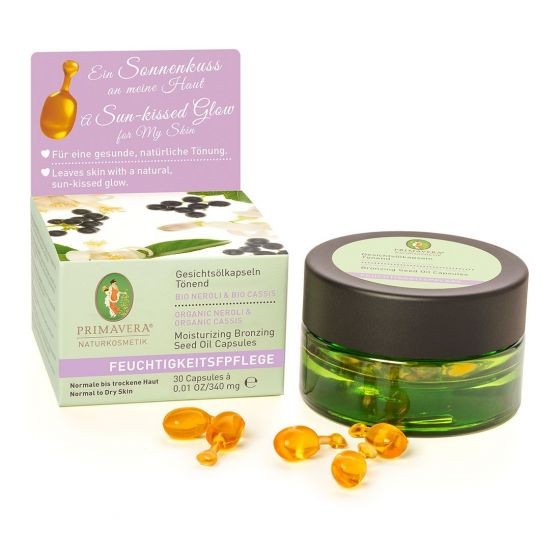 Gesichtsölkapseln tönend Neroli & Cassis Primavera