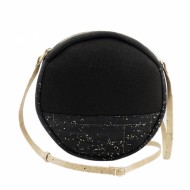 UlStO Handtasche Macra - schwarz-gold