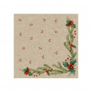 Serviette "Mistel " - 100 % Recycling